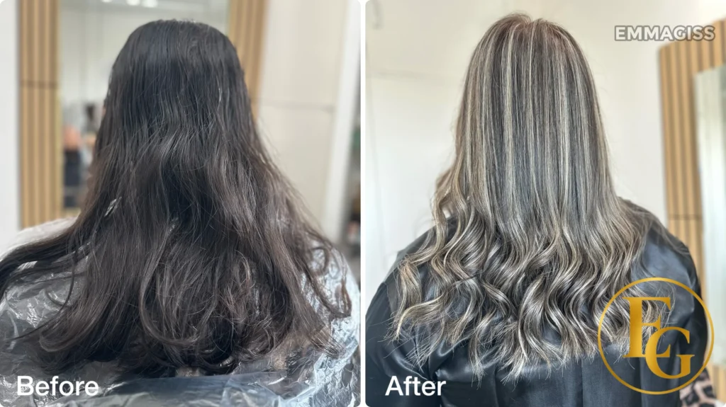 Hair Salon Birmingham | Balayage, Blonde & Colour Correction | Emmagiss highlight hair