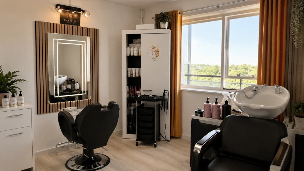 private hair studio in edgbaston