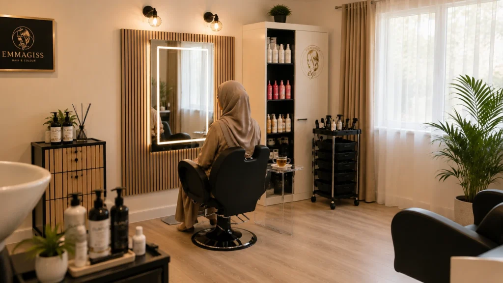 muslim hijab hair salon birmingham