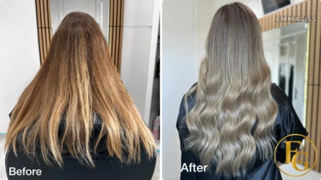 ash blonde ombre birmingham